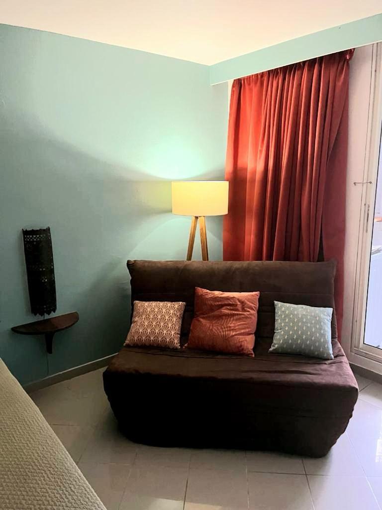 Ilet Bleu Studio Cosy Rdc Vue Mer Et Jardin - Acces Direct Plage Le Gosier  Exterior photo